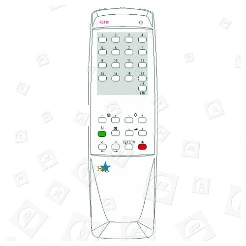 Obsolete. RC110/HQ: Remote BLAU9232) Remotes