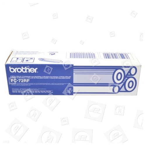 2x Ruban De Rechange (Paquet De 2) D´origine PC72RF Brother