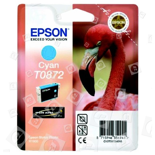 Cartuccia D´inchiostro T0872 Originale Ciano Epson