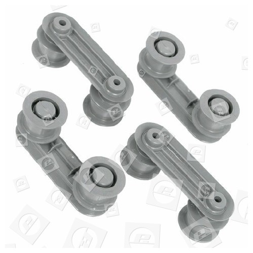 Kit De Roulettes De Support Pour Lave-vaisselle ZDT6255 Zanussi