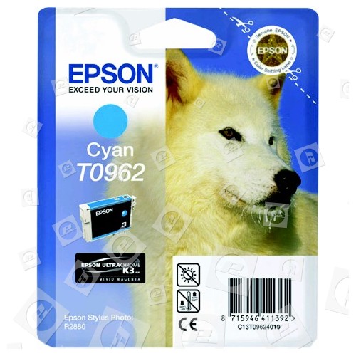 Epson Original T0962 Tintenpatrone Cyan