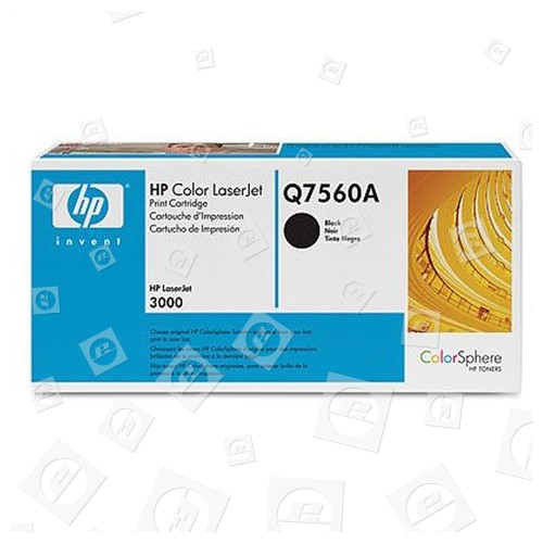 Cartouche De Toner D´origine Q7560A Noir Hewlett Packard