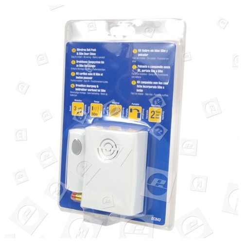 Kit Per Campanello Portatile Senza Fili - 50M Doorman Friedland