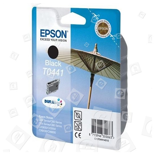 Cartouche Simple DURABrite Noire T0441 D'Origine Epson