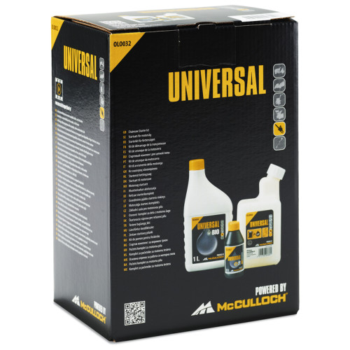 Universal Powered By McCulloch OLO032 Chainsaw Starter Kit