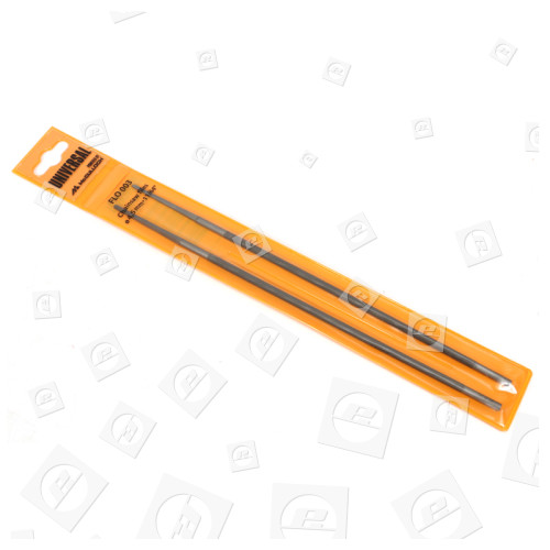 Dynamac FLO003 Chainsaw Chain Round File (Pack Of 2)