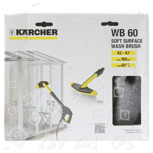 Karcher K2-K7 WB-60 Weiche Hochdruckreiniger-Flächenbürste : Auto, Wohnwagen, Glas, Gewächshaus, Wintergarten Usw.