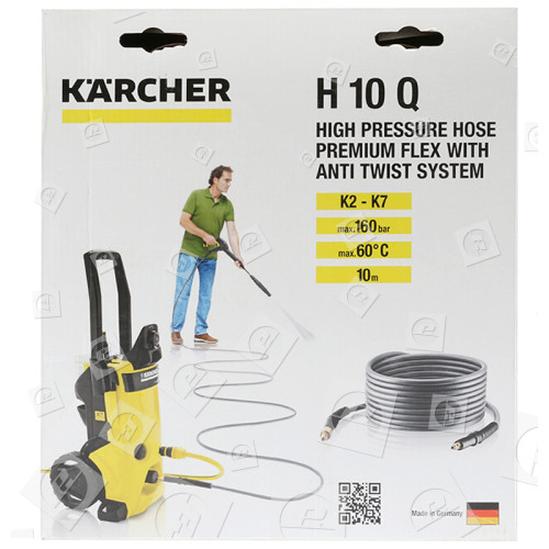 Karcher H10Q Hochdruckreiniger-PremiumFlex-Hochdruckschlauch - Verdrehsicher - 10m