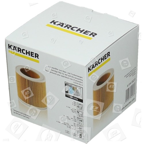 Cartouche Filtrante pour Aspirateur Karcher