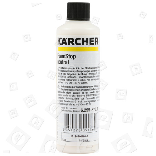 Solution Anti-mousse Pour Aspirateur - Neutre - 125ML Karcher