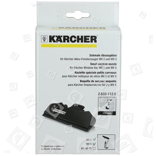 Petite Raclette - 170mm - Pour Nettoyeur De Vitres - Karcher