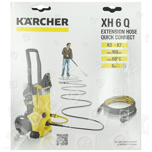 Karcher K520M K3-K7 Hochdruckschlauch-Verlängerung XH 6 Q (6m, 160 Bar)