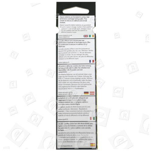 eSpares Ultra Alkaline AA Batteries - Pack Of 20