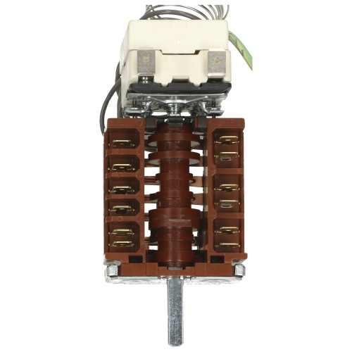 Rangemaster / Leisure / Flavel Oven Function Selector Switch: Ego 46. 23866. 505 & Thermostat EGO 55.13059.210