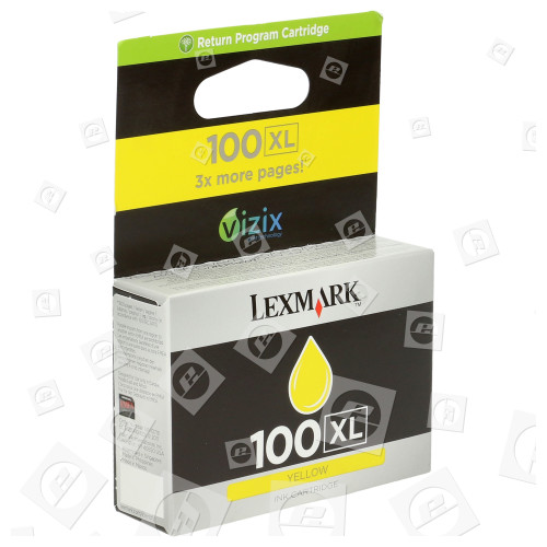 Lexmark Original 100XL Tintenpatrone Mit Hoher Ergiebigkeit - Gelb - 14N1071E