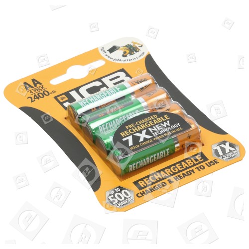 Piles Rechargeables LR6 AA (blister De 4) JCB