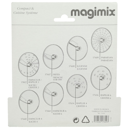 Magimix Food Processor Parmesan Grater Disc