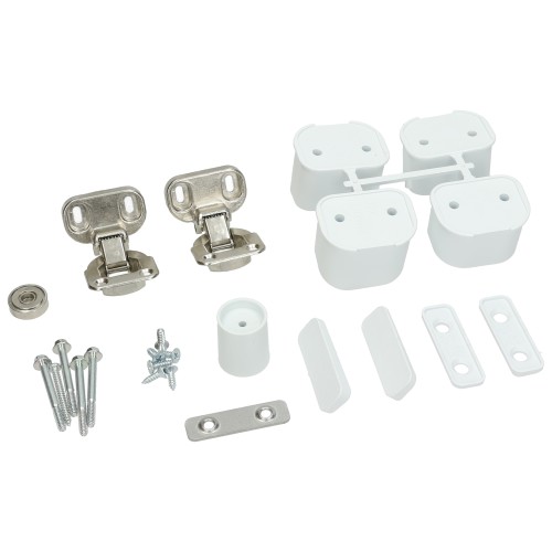 Sparefixd Kit Cerniere Incassate Per Sportello Lavatrice Hoover, Ricambio Originale Equivalente 43013964