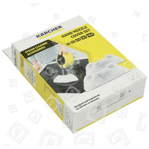 Bonnettes En Éponge Pour Nettoyeur Vapeur ( Lot De 2 ) Karcher