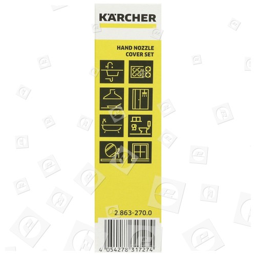 Bonnettes En Éponge Pour Nettoyeur Vapeur ( Lot De 2 ) Karcher