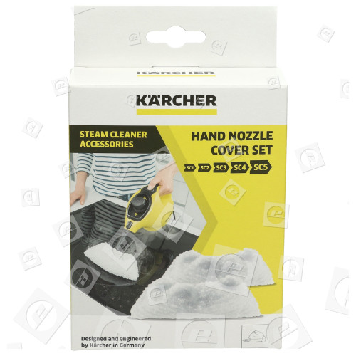 Bonnettes En Éponge Pour Nettoyeur Vapeur ( Lot De 2 ) Karcher