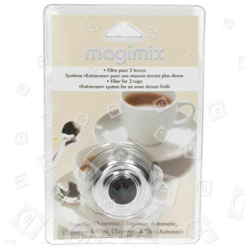 Filtro De Acero Inoxidable De 2 Tazas De Cafetera L'Espresso Magimix