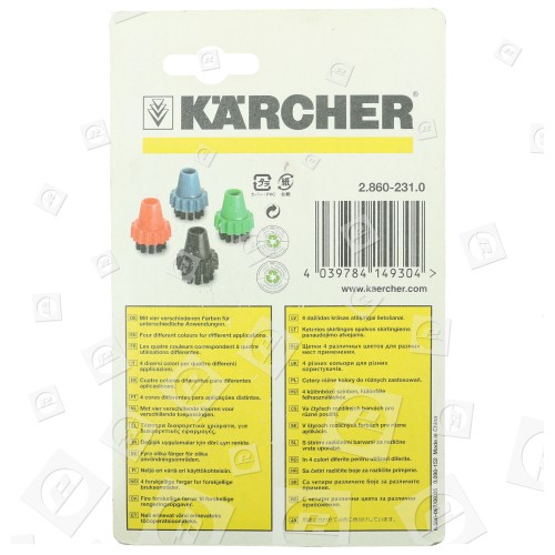 Spazzole Circolari (pacco Da 4) Karcher