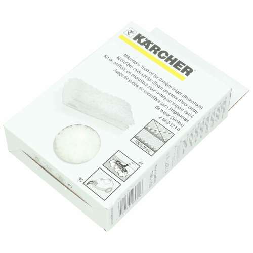 Lot De 5 Lingettes Nettoyantes Pour Nettoyeur Vapeur Karcher SC 2 - Neuf