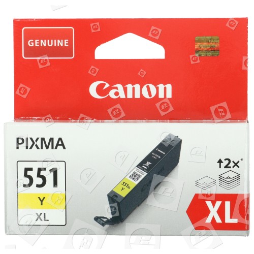 Canon Original CLI-551YXL Tintenpatrone Mit Hoher Reichweite Gelb - 6446B001