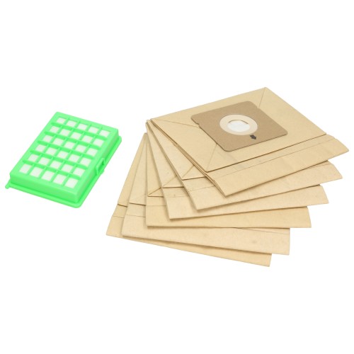 Bolsa De Papel X6 Y Filtro HEPA Para Aspiradora Rowenta | eSpares