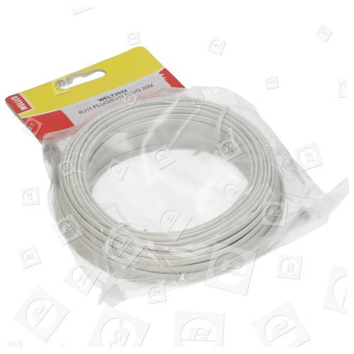 Módem Adsl De 20 M Cable Rj11 Enchufe Rj11 Wellco