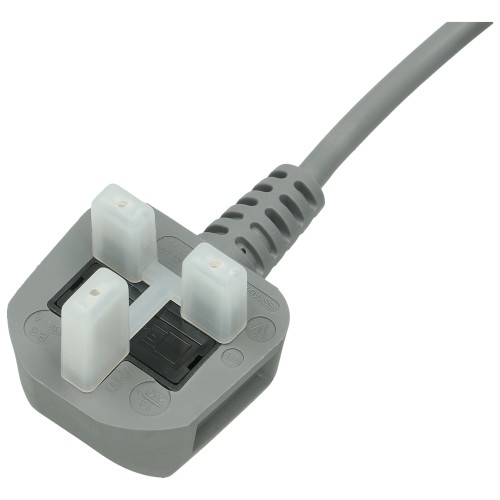 Zanussi Compatible Vacuum 10m Mains Cable - UK Plug