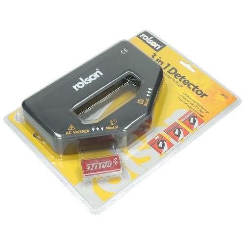 Rolson Rolson 3 In 1 Detector (Stud, Metal & Voltage)