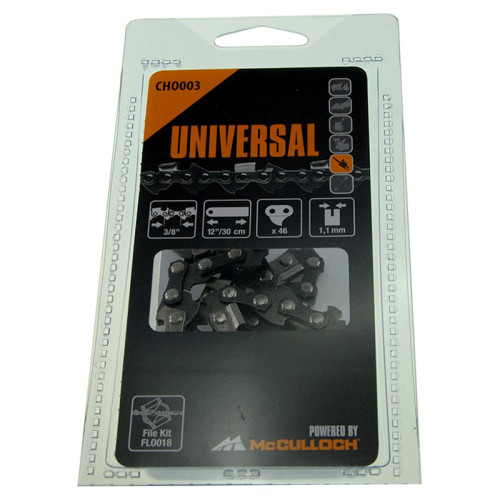 Universal Powered By McCulloch CHO003 30cm (12") 46 Drive Link Chainsaw Chain