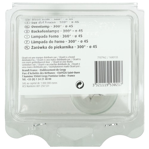 Fagor 40W SES Round Lamp