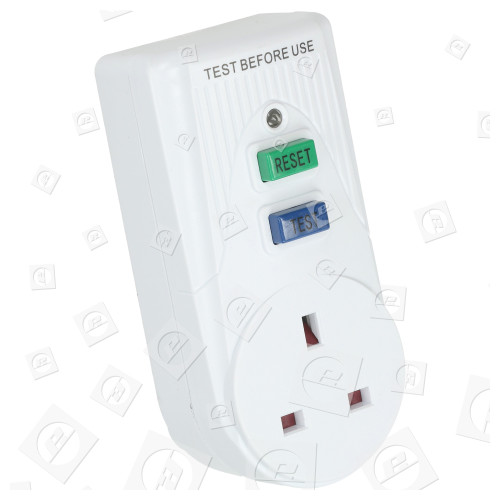 Adaptador De Alimentacion Rcd De Seguridad Enchufe Ingles Wellco Espares