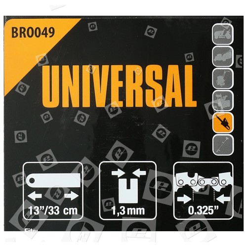 Dynamac BRO049 33cm (13") 56 Drive Link Chainsaw Bar