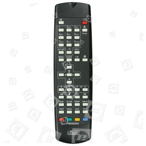 IRC83352 Télécommande Compatible Tv Magnétoscope Numérique Bush