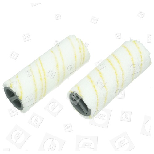 Set De Rodillos De Microfibra De Aspiradora De Escoba - Pack De 2 Karcher