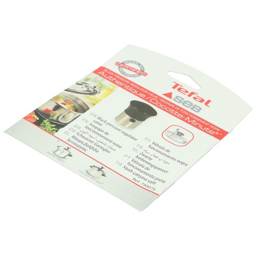 Tefal Pressure Cooker Black Turning Safety Valve