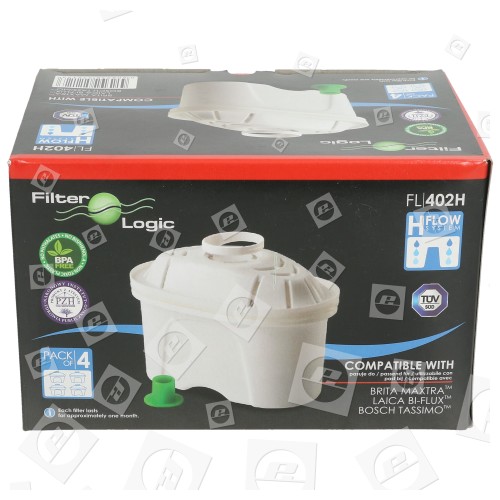 Cartouche Filtre À Eau Compatible Brita Maxtra - Paquet De 4 - No Brand