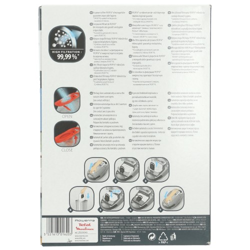 Rowenta Box Of 4 Bag Hygiene +