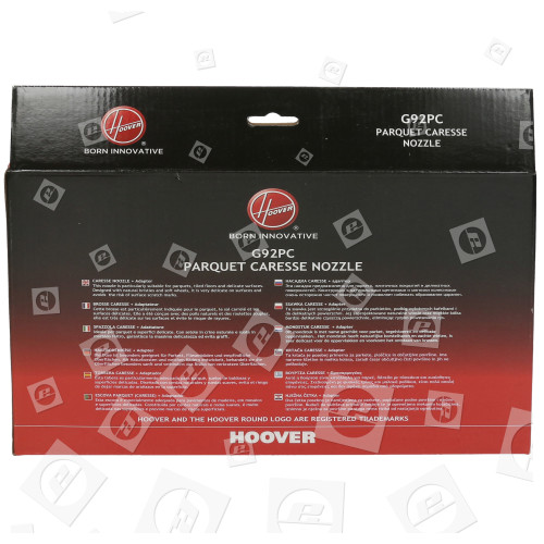 Strumento Pulizia Del Parquet G92PC Per Aspirapolvere Hoover