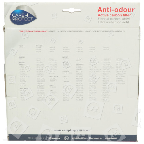 Filtro Antiodore Al Carbone Attivo CP030 Compatibile Care+Protect