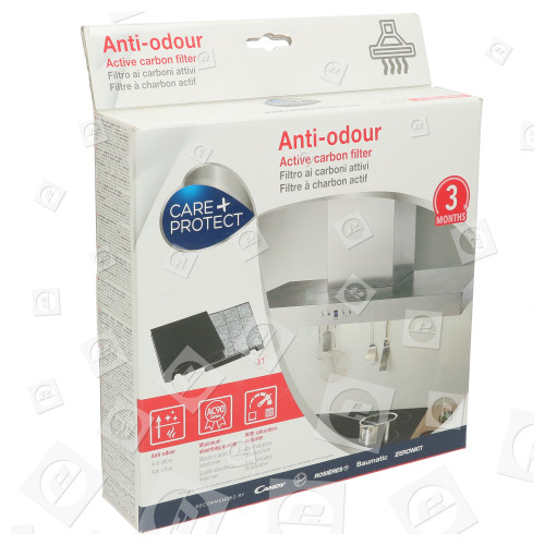 Filtro Antiodore Al Carbone Attivo CPM15 Compatibile Care+Protect