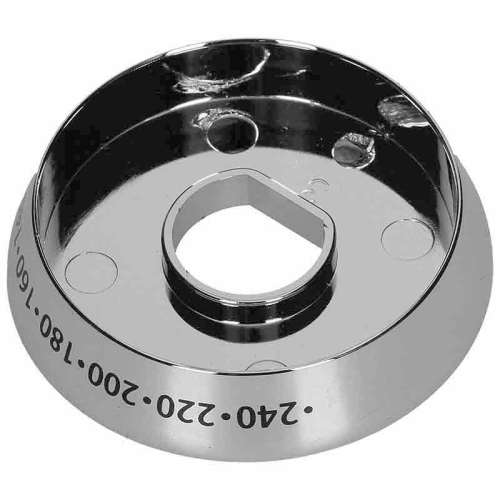 Belling Main Oven Control Knob Bezel - Silver