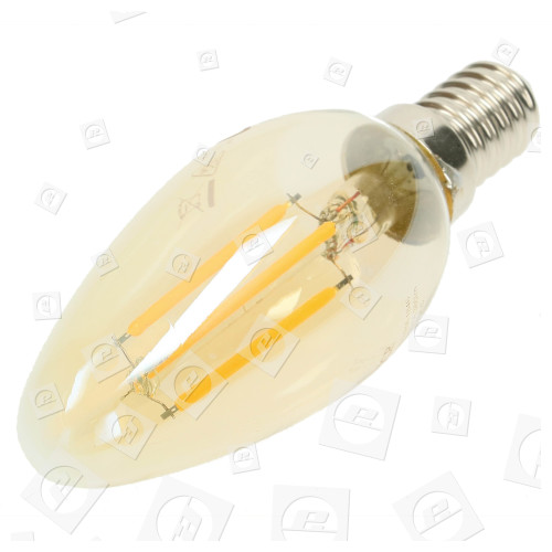 Bombilla Vela De Filamento LED Vintage - 4W SES/E14 - Blanco Muy Cálido TCP