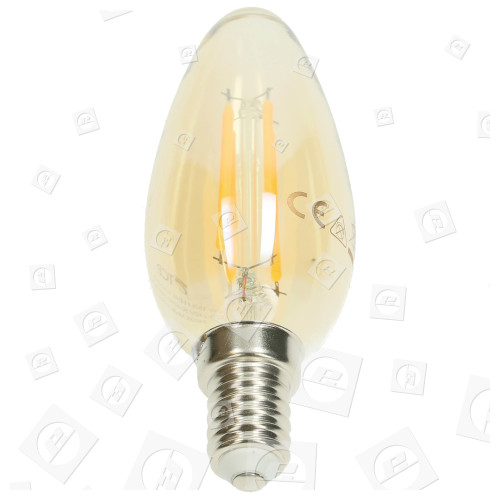 SES/E14 LED 4W Lampadina A Filamento Vintage (bianco Molto Caldo) TCP