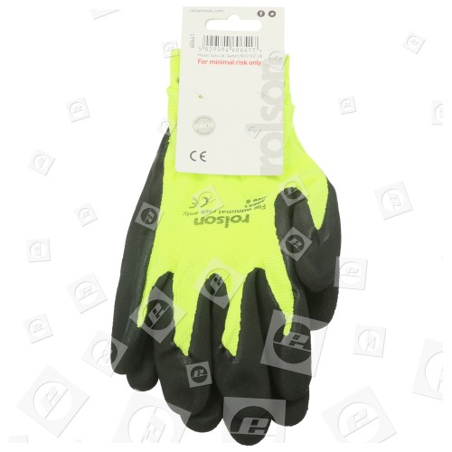 Rolson Schaumlatexbechichtete Handschuhe (M)