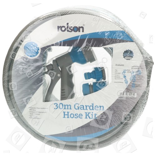 Kit Tubo Da Giardino Da 30m Rolson